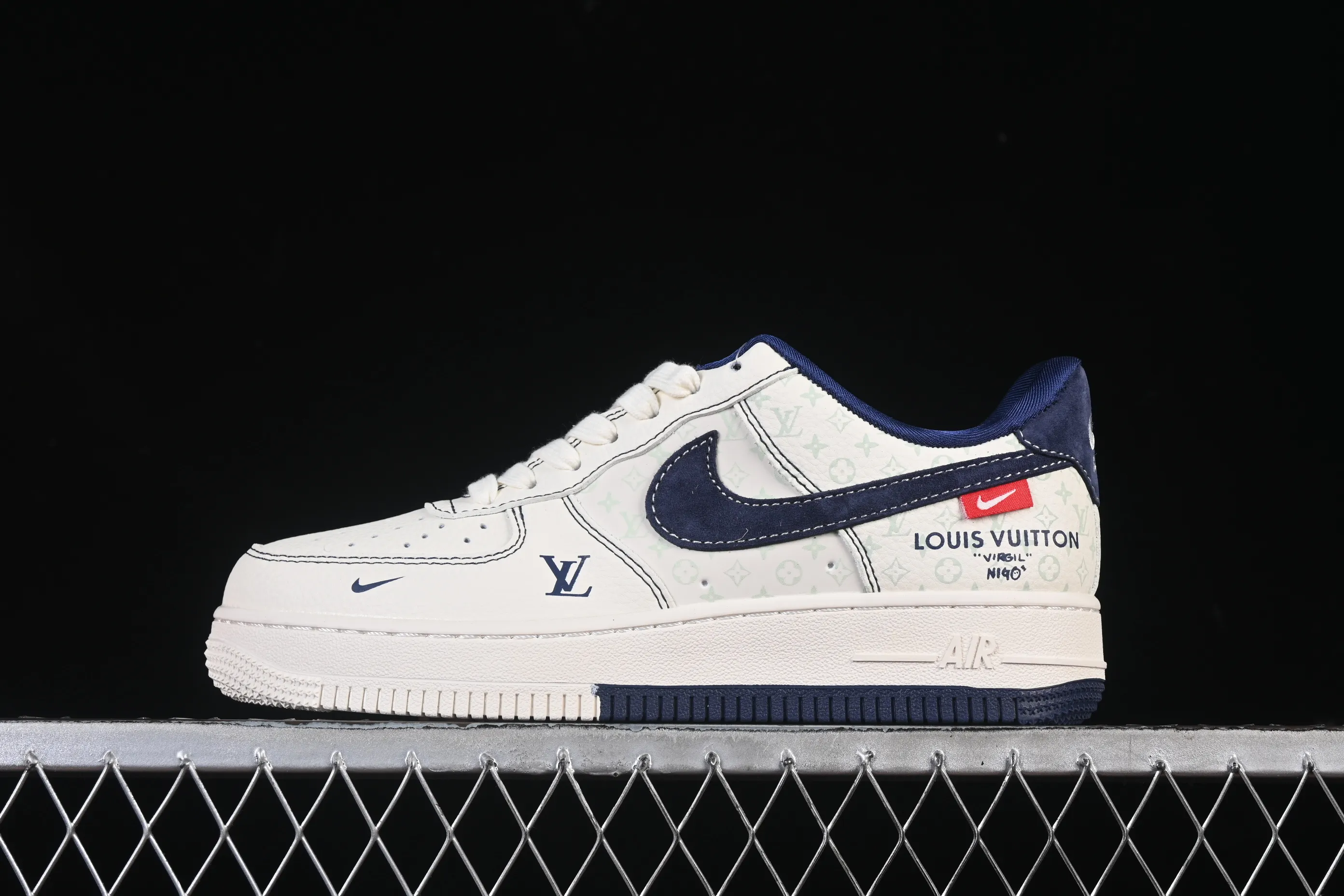 All Categories Nk Air Force 1 Air Force Series Nk Air Force 1 Low Air Force Low Nike Air Force 1'07 Low LV Co-branded Printed Beige Swoosh Air Force 1 Low-top Casual Shoes MZ9588-817